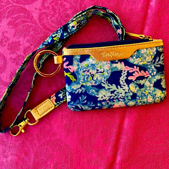 Lilly Pulitzer Accessories - Lilly Pulitzer lanyard and card holder